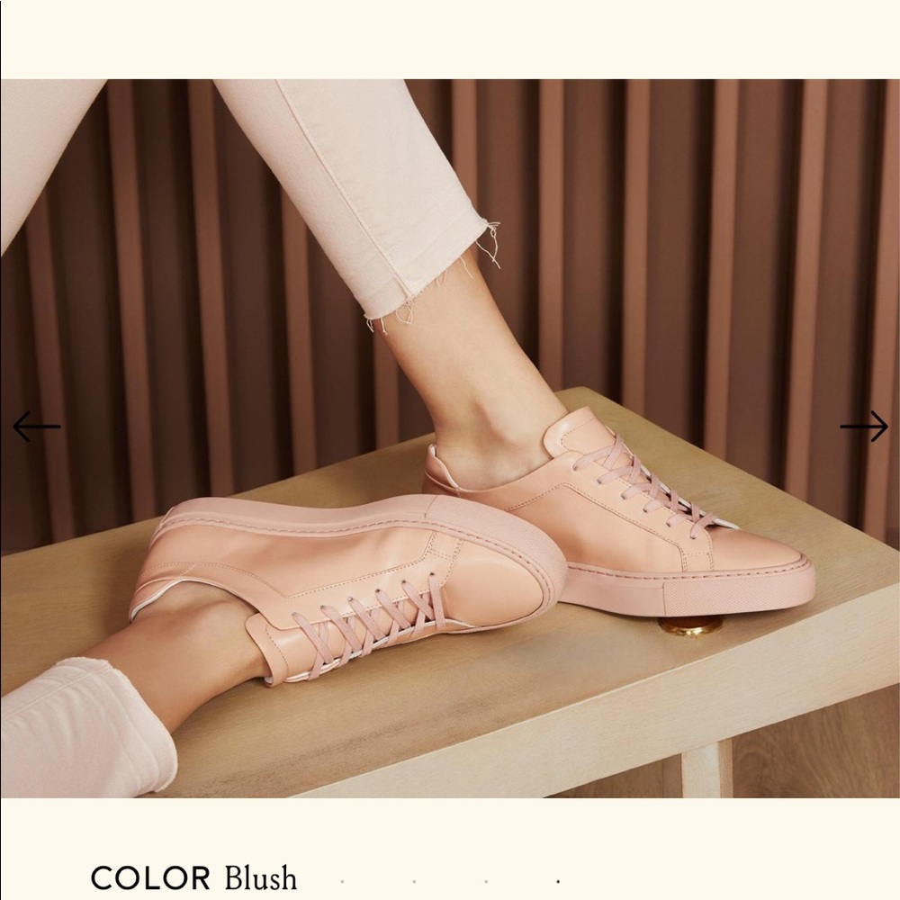 M. Gemi Palestra Minima Sneaker in Blush